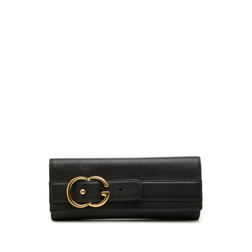Gucci GG Buckle Clutch Bag